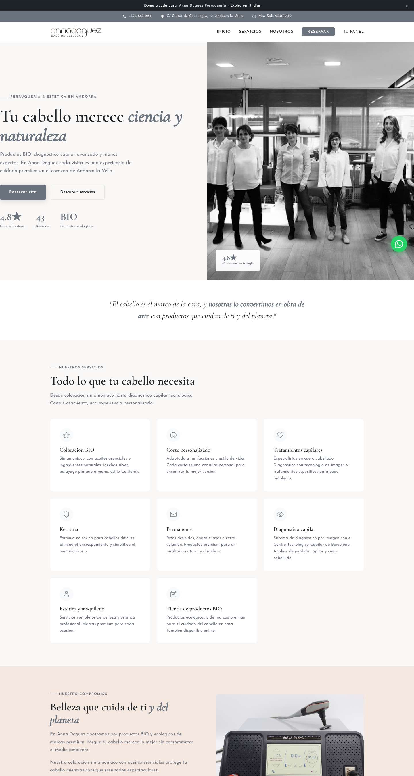 Anna Doguez Perruquers